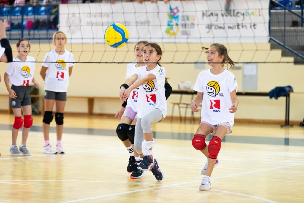 Mini Volleyball, Pengembangan Keterampilan pada Anak-anak